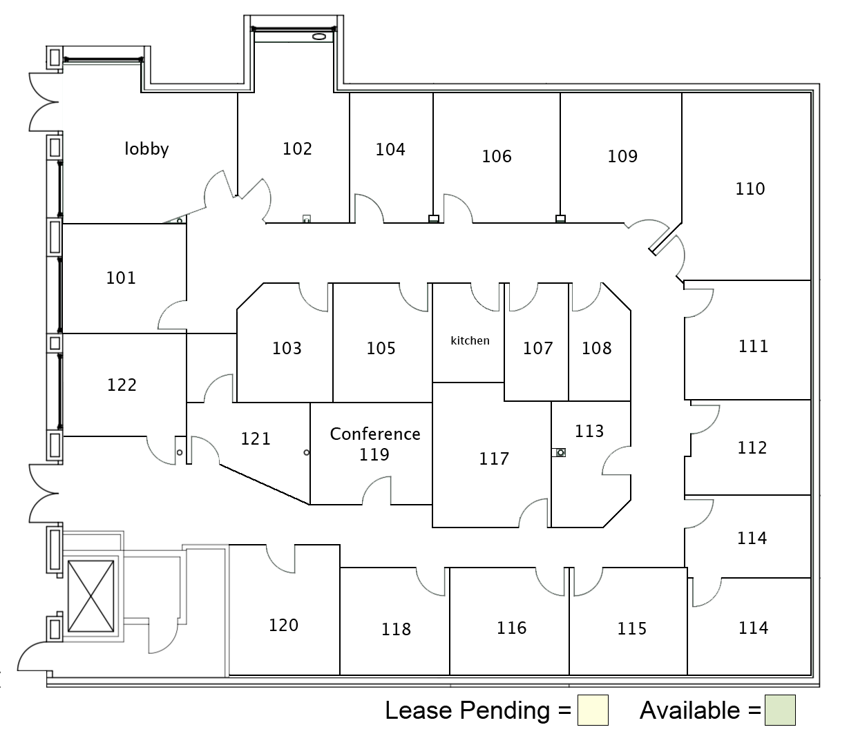 San Juan Capistrano location Floorplan