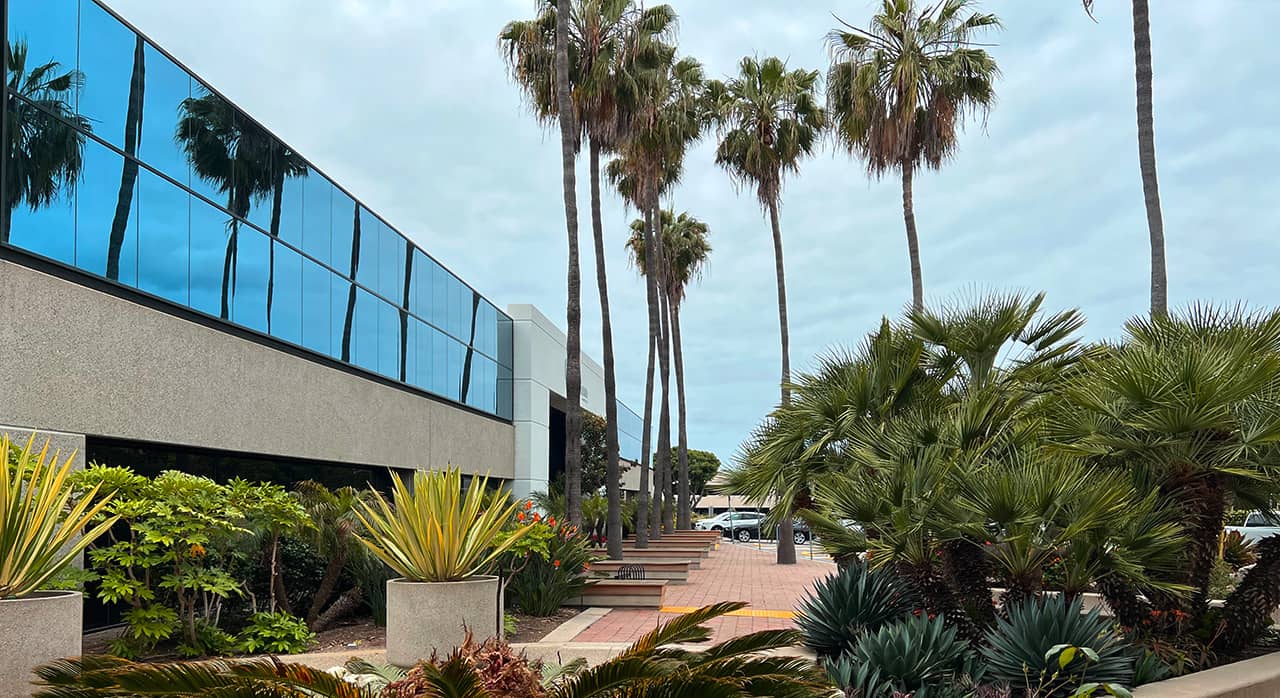 building courtyard