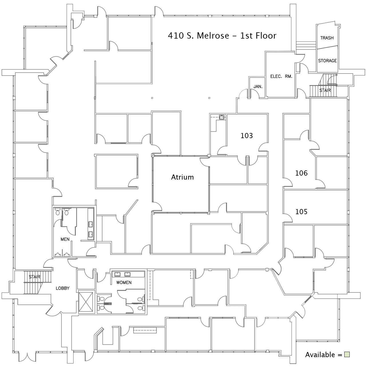 410 1st Floor Floorplan