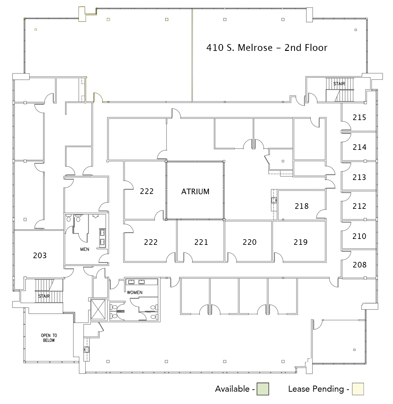 410 2nd Floor Floorplan